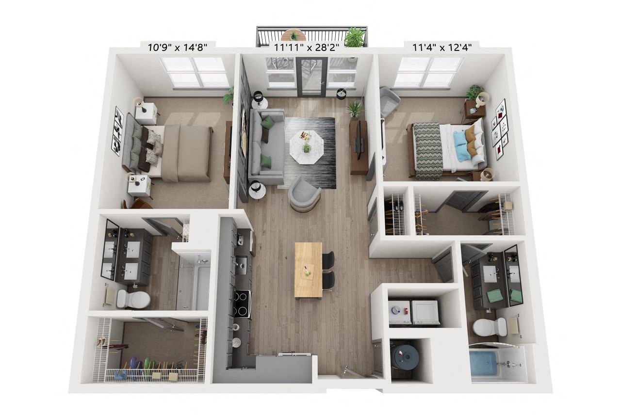 Baldwin (2.2 A | B) floor plan